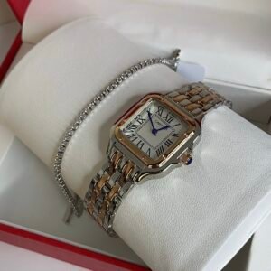 PANTHERE ROSE GOLD/BLANC