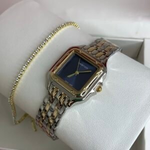 PANTHERE QUARTIER-DORE/BLEU